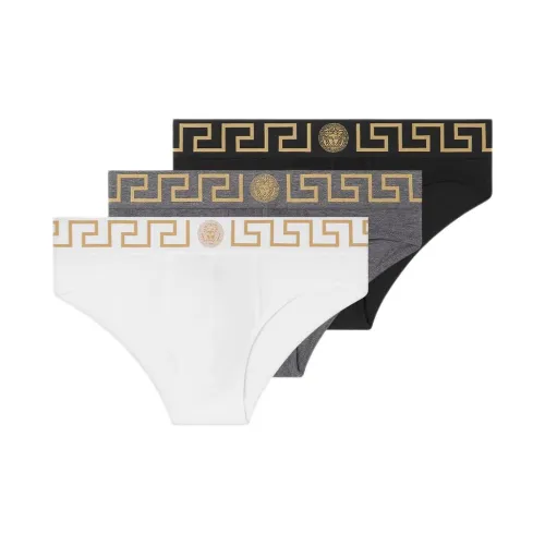 VERSACE Greca Трусики-бикини Мужской 3 упаковки