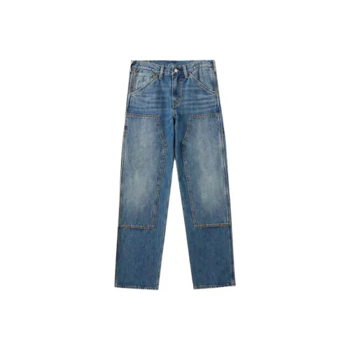 Levis Medium Blue Men's Jeans Левис Средне-синие Мужские Джинсы