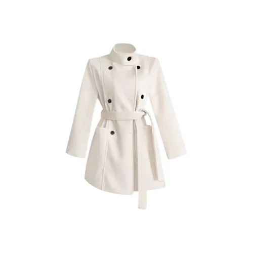 ADXKM Белый Женские Бархатные Куртки