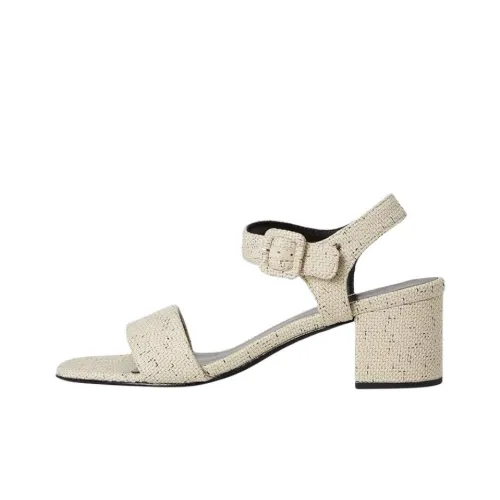 TORY BURCH Double T One Strap Sandals 5,5cm Women's Beige