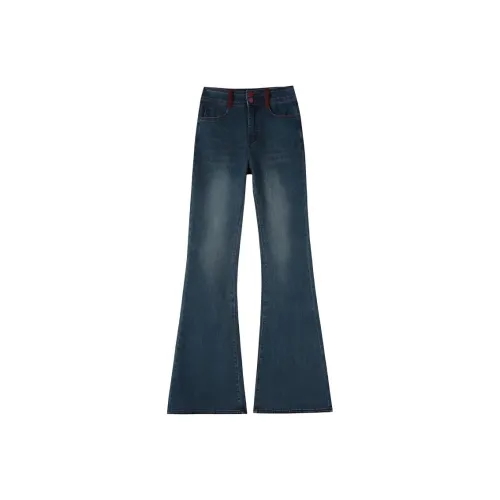 DANCANG Темно-синий, женский, джинсы