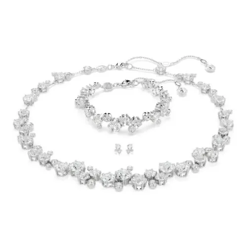 Swarovski Constella Кристальные ожерелья Женское серебро