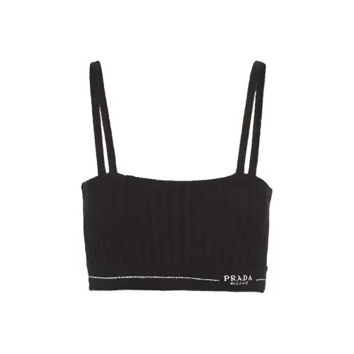 PRADA Черные Женские Камисоли