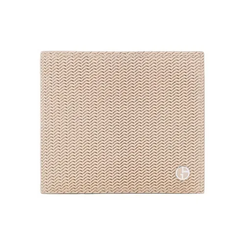 AMANI Кошелек из коровьей кожи стандартный мужской светлый умбра