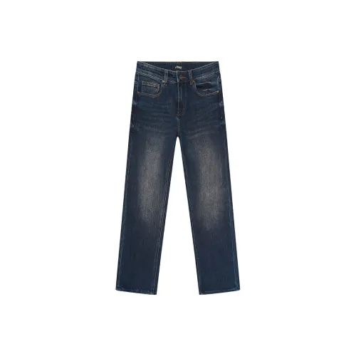 JEEP Wrangler Джинсы Мужские Винтажные Синие