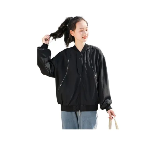 BEAR UNION Черные Женские Куртки