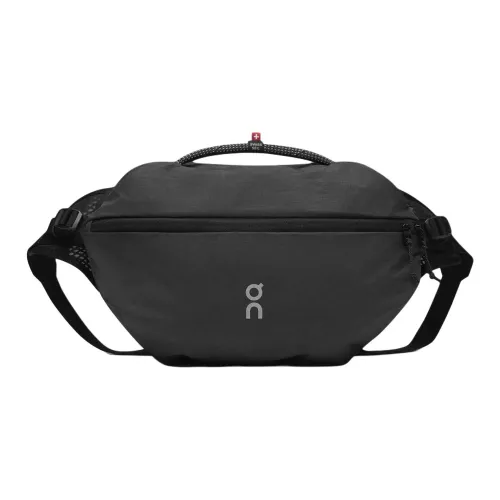 On Полиамид Сумка через плечо Мужская Черная