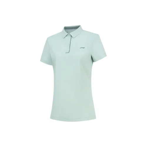 LINING Свет Лесной мшистый Синий Женские Поло