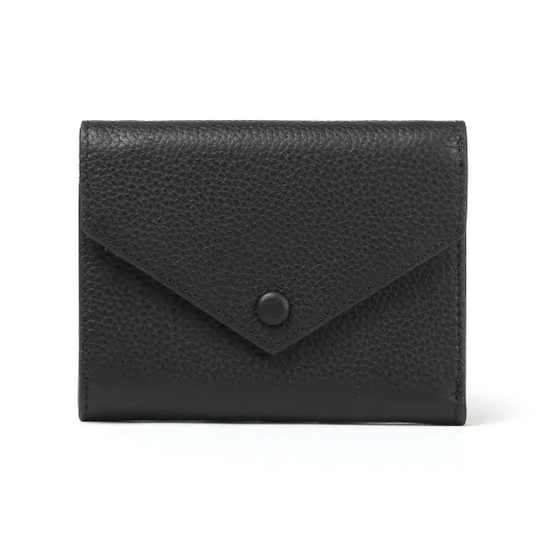 TUCANO Коровья кожа Кошелек Стандартный Женский Классический черный Слоновая серый