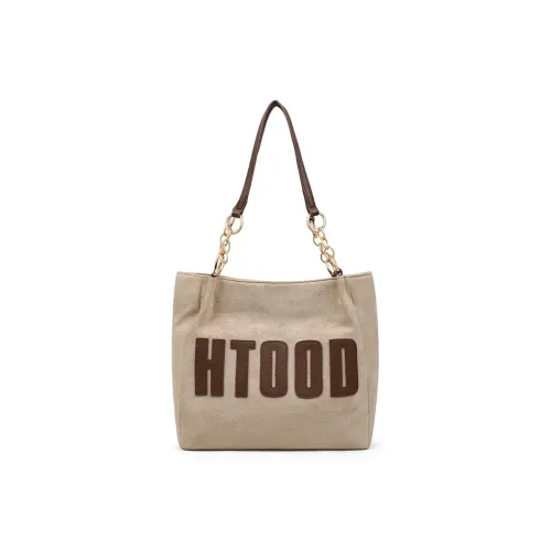 OUBOTE Ткань Сумка через плечо Стандартная Женская Коричневая