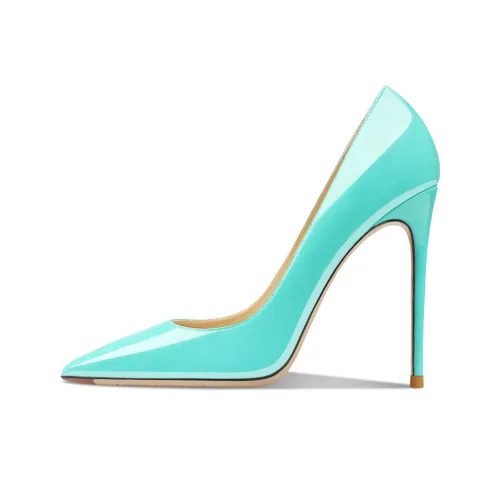 Siwei Узкий каблук Высокие каблуки Женские Лазурь Озерно-голубой