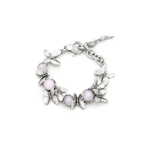 GIOVANNI RASPINI 925 стерлинговое серебро жемчужная раковина браслеты женский серебряный розовый