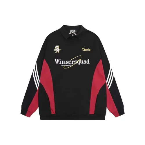 UPWARD LAB Черный Унисекс Свитшоты