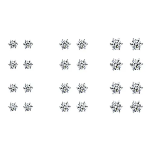 SINCE BEAUTY Сплав Серьги-гвоздики Женские