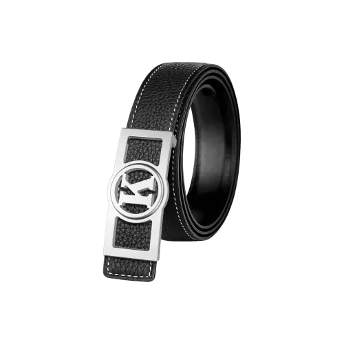 JINDUN Ремни из коровьей кожи женские 2,4 см