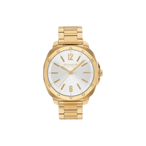 COACH Кварцевый механизм Женские часы Kitt 38 мм Белый