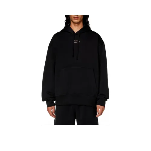 DIESEL Черные Мужские Свитшоты