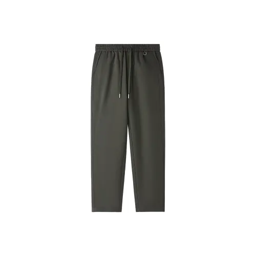 HLA Средний зеленый K0 Мужские Повседневные Брюки
