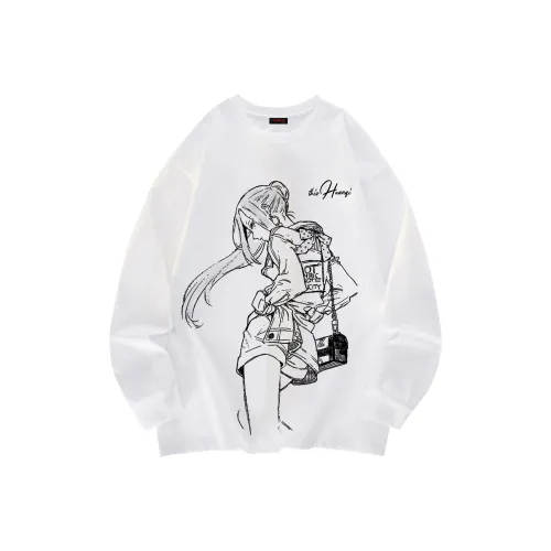 HUANQIU Унисекс T-рубашки