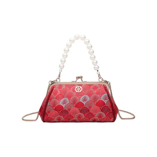 PAYOT Синтетическая кожа Сумка Обычный Женский Фиолетовый Веер Красный