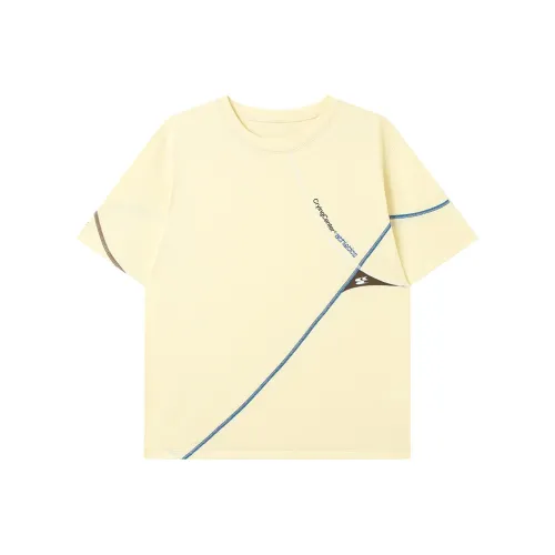 Crying Center Солнечно-желтая унисекс футболка T-рубашка