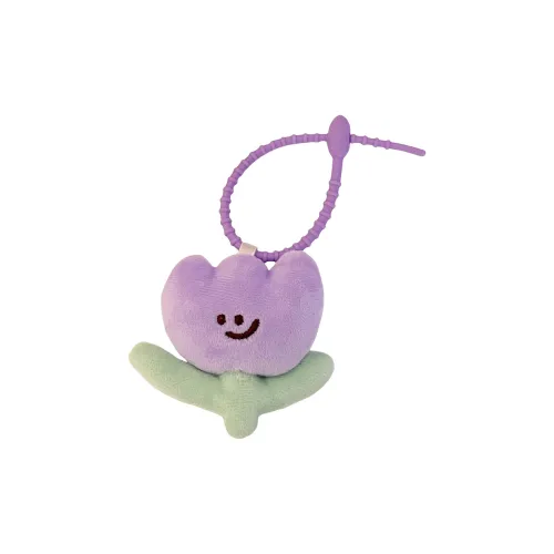 AIQINGCAOZHILIANWANJU Мультяшный тюльпан плюшевый брелок 8,5 см рекомендуемая высота