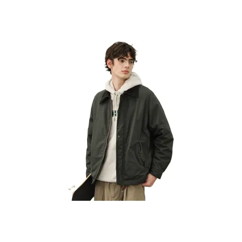 714STREET Куртка Хлопковый пуховик Унисекс