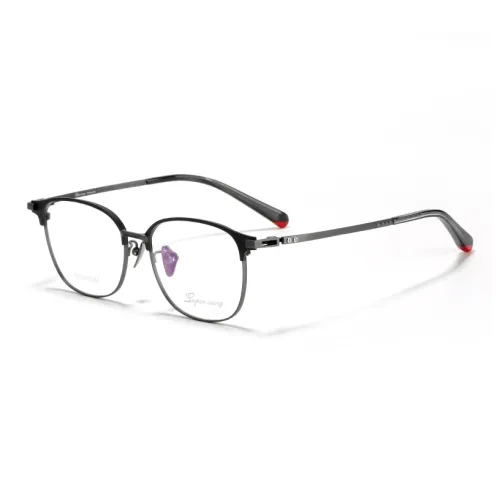 SUPER SUNG Чистый титан Нерегулярная форма Оправы для очков Унисекс