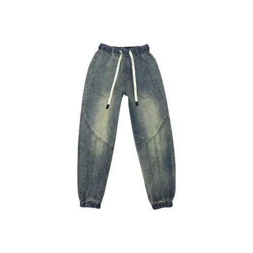 Chisportate Синий Унисекс Джинсы