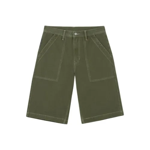 Levis Мужские джинсовые шорты морского зеленого цвета