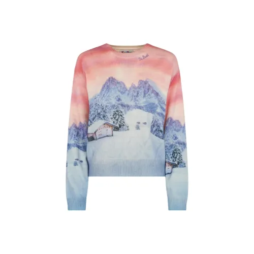 MC2 SAINT BARTHELEMY FW24 Свитер Женский Лососевый Розовый