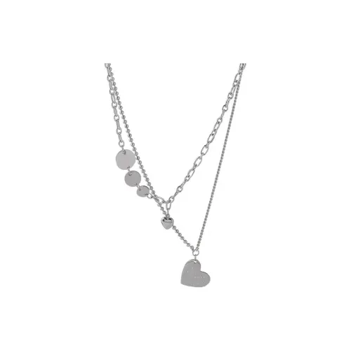 SHIZHIYAN Титановые стальные ожерелья женские