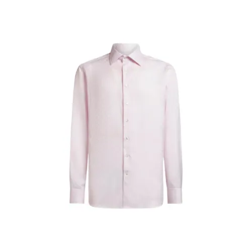 ETRO Розовые Мужские Рубашки