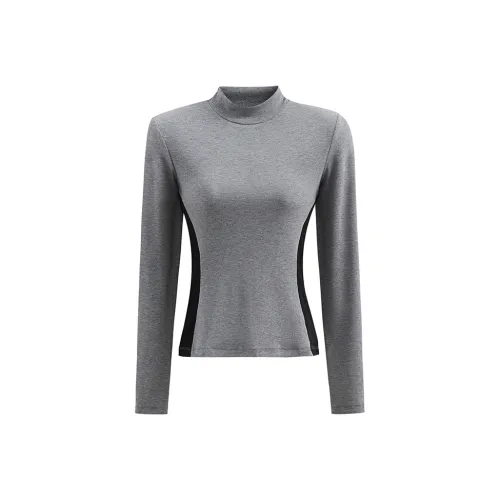 LSVE Темно-серые женские футболки T