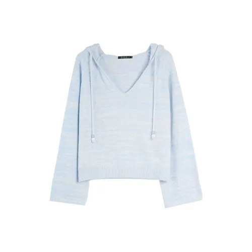 ELLE Светло-синие женские свитера