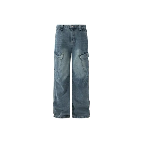MRCYC Blue Unisex Jeans MRCYC Синий Унисекс Джинсы