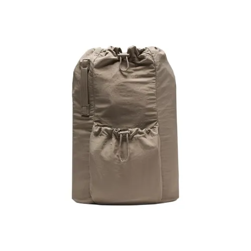 lululemon Полиэстер Рюкзак Стандартный Унисекс Теплый Серый