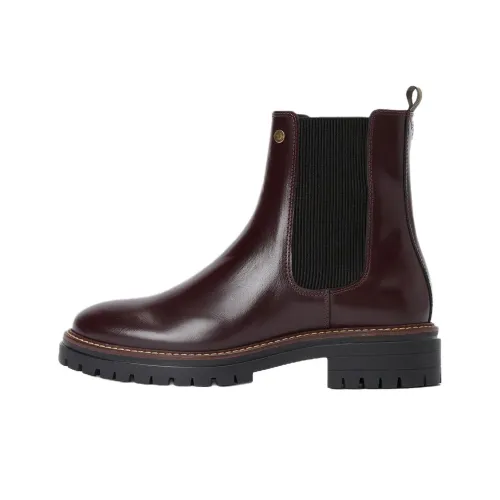 BARBOUR Marla Короткий Челси Женские Темно-красный