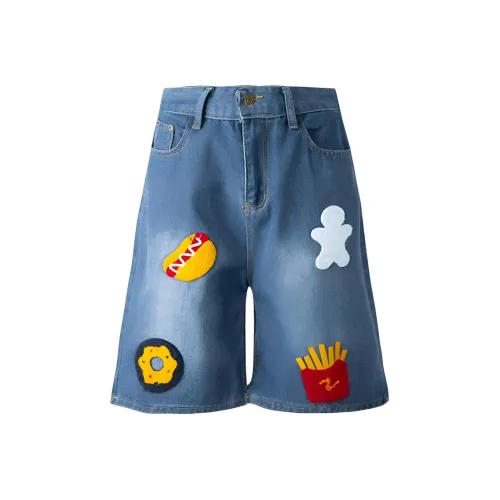 DANCANG Blue Женские джинсовые шорты