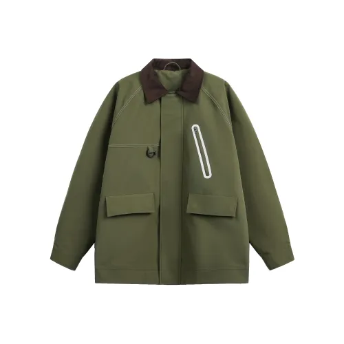 HYLHYL Армейский зеленый Унисекс Куртки