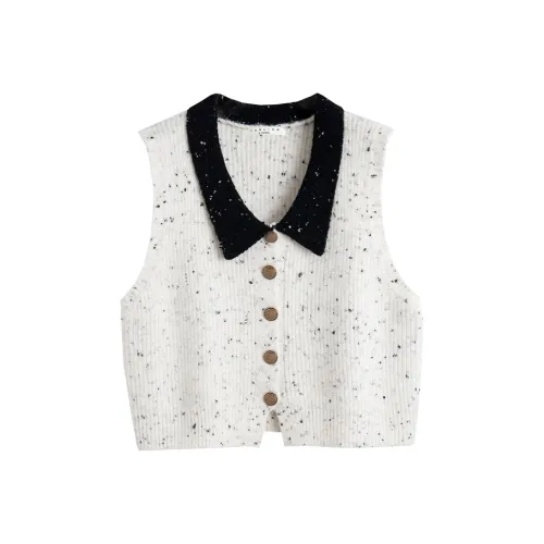 Tonlion Белый тон Женская трикотажная одежда