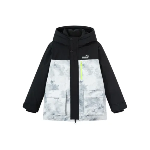 PUMA Черный цветок Тон 00390 Kids Пуховые куртки
