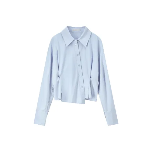 SENTUBILA Blue Women's Shirts SENTUBILA Синий Женские Рубашки