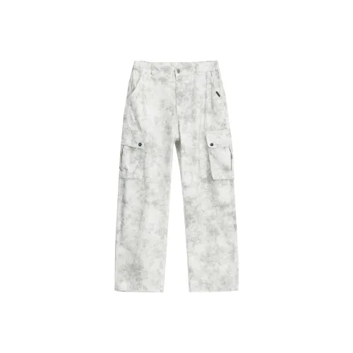 ENTONG Белый Унисекс Повседневные Штаны