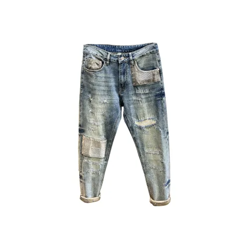 Lee Cooper Blue Men's Jeans Ли Купер Синий Мужской Джинсы