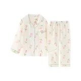 JD-88021 Зеленый Розовый Цветочный