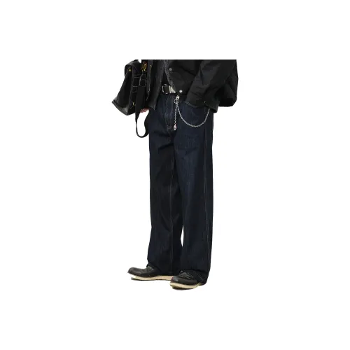 714STREET Индиго Унисекс Джинсы