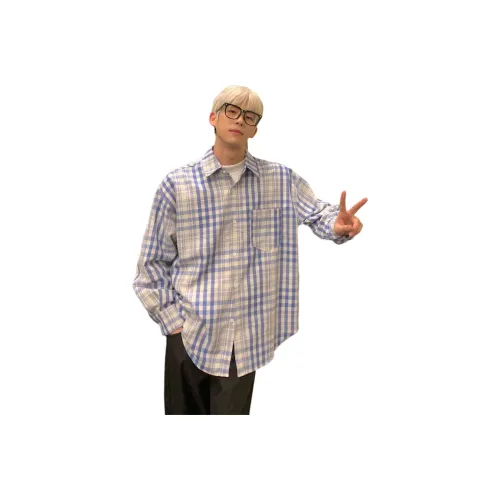 SOCKKEY Синий Унисекс Рубашки