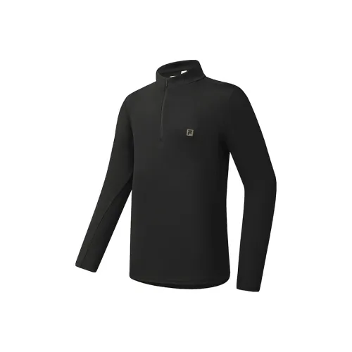 FILA Фитнес Темно-черные Мужские T-рубашки