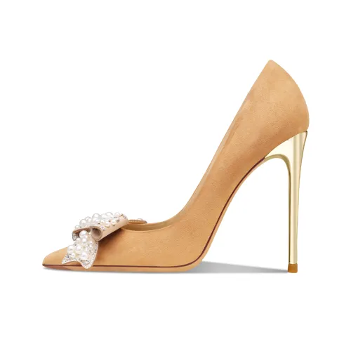 Siwei Высокие каблуки Телесного цвета Женские